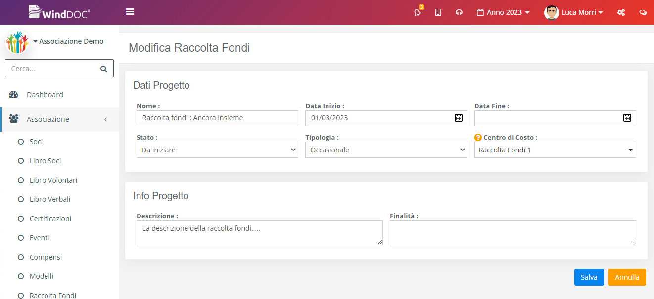 Nuova Raccolta Fondi